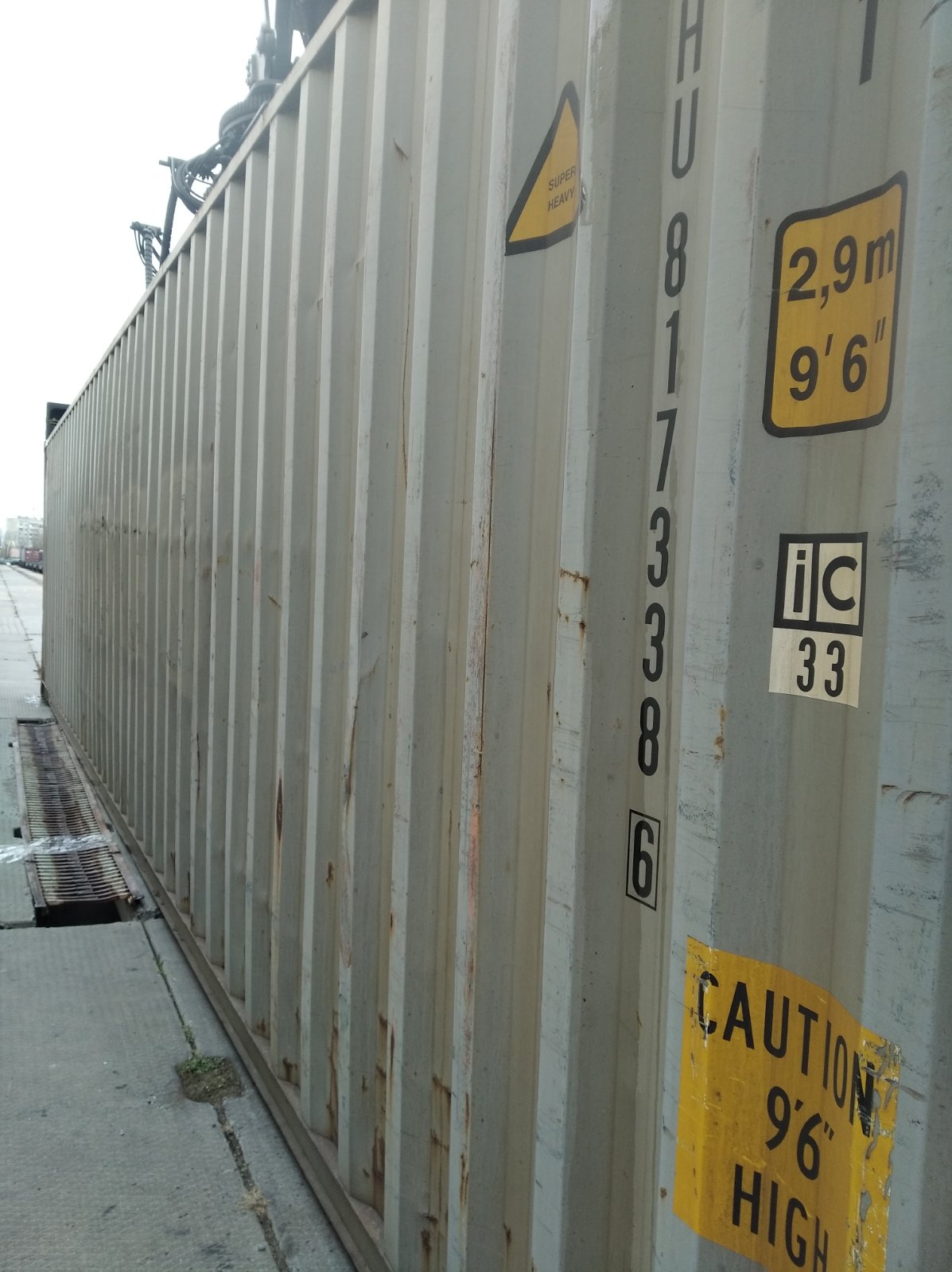 40DC Морские контейнеры 40 футов