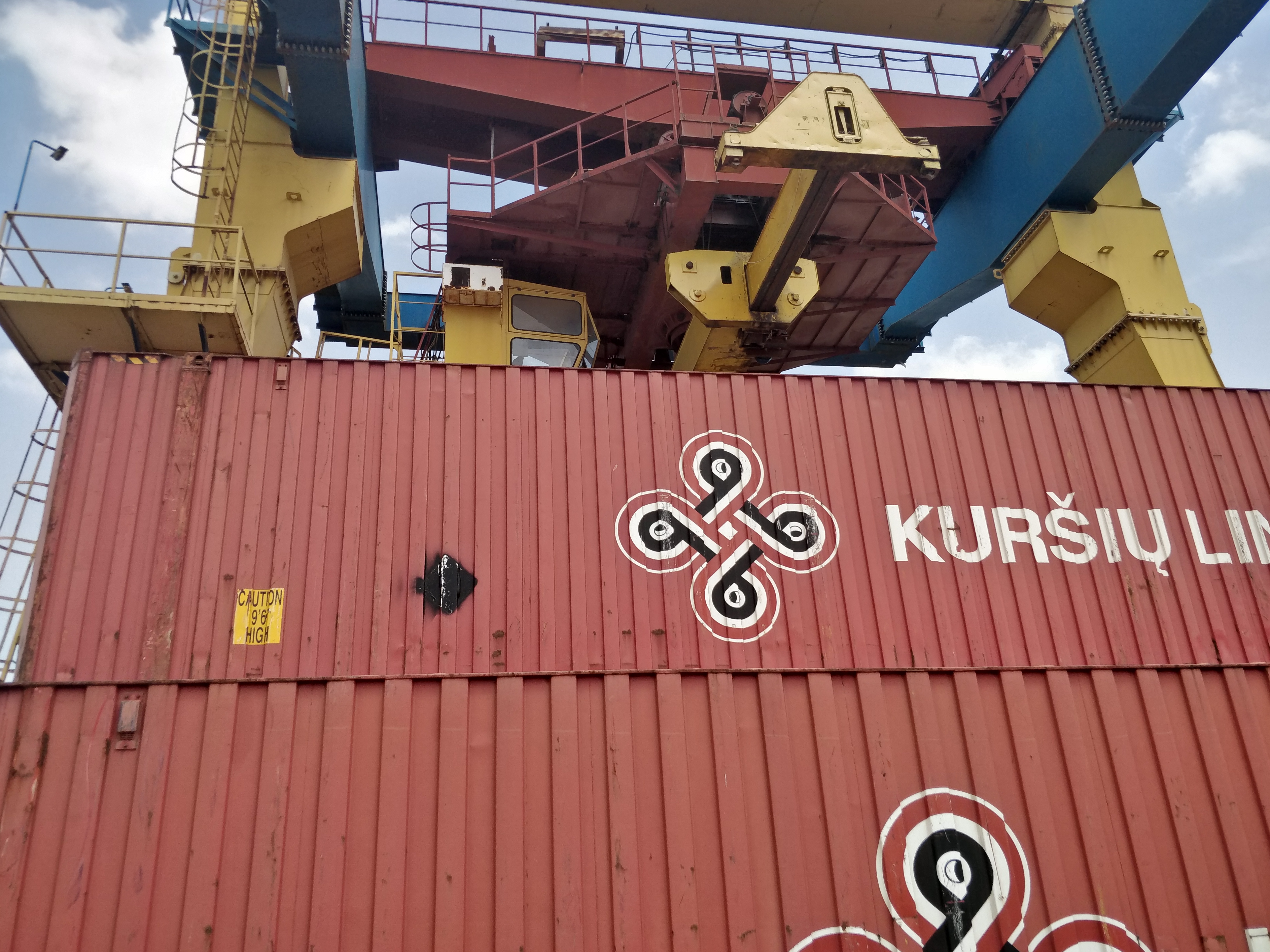 45-футовый контейнер High Cube Pallet Wide (45HCPW) (б/у)